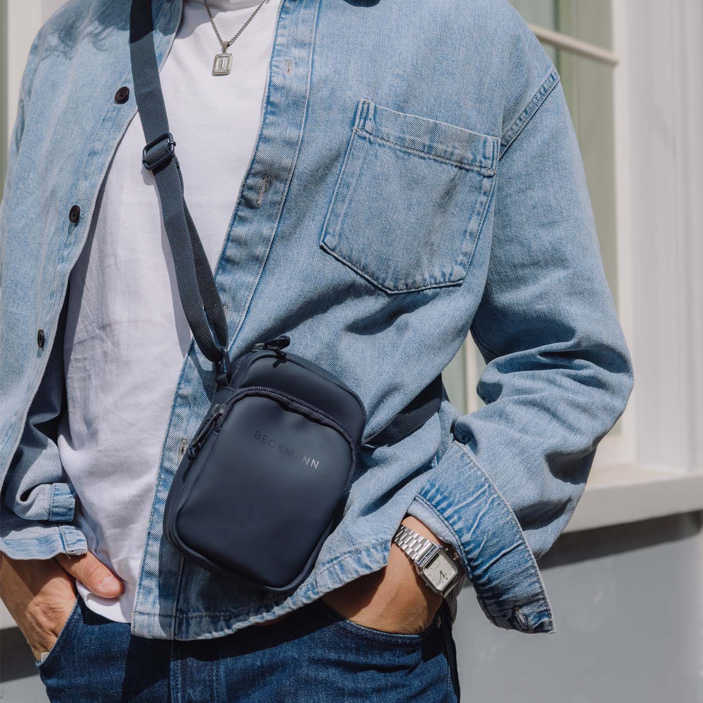 Crossbodybag Street, Navy - Image 2