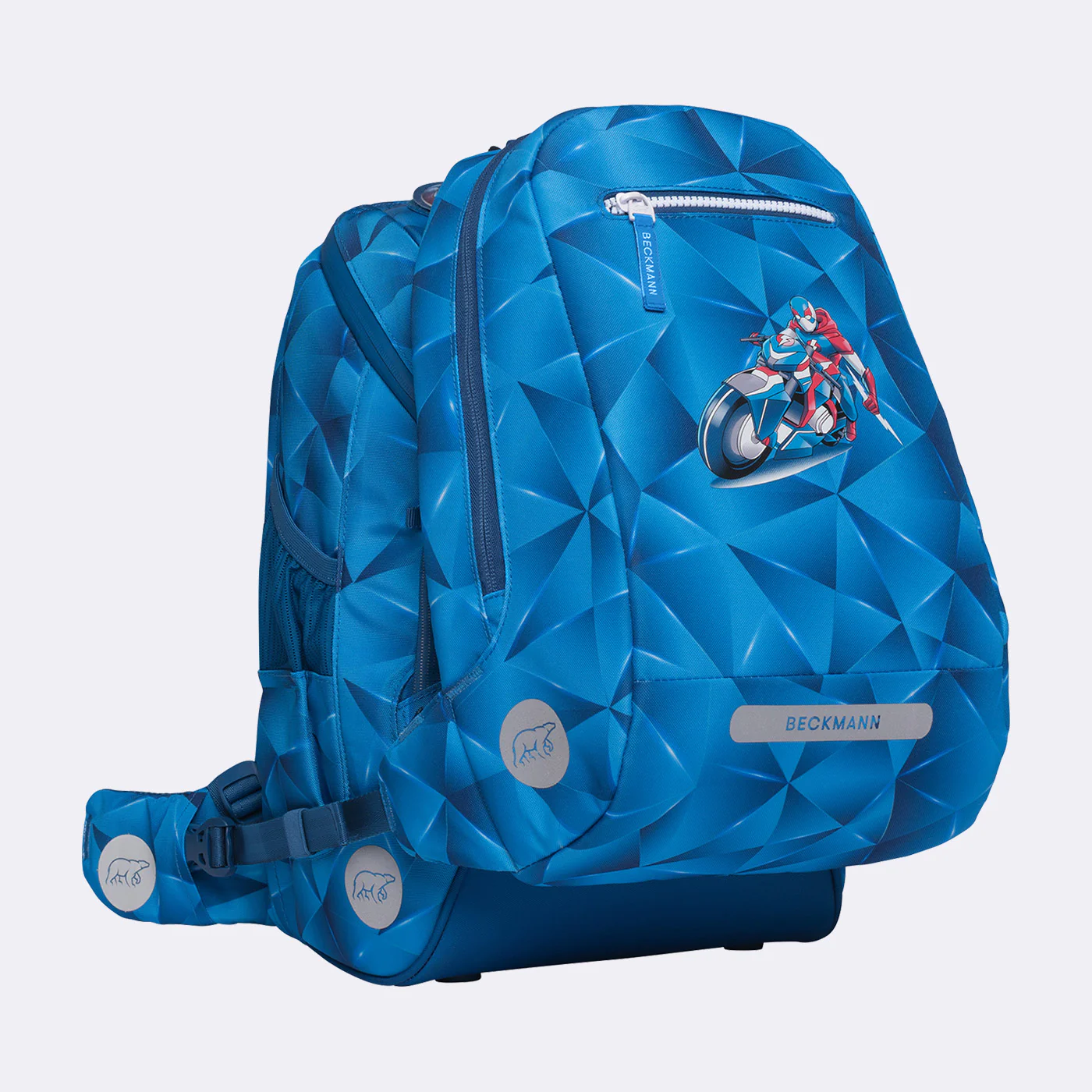 Gymsekk / tursekk, Blue Lightning - Image 5