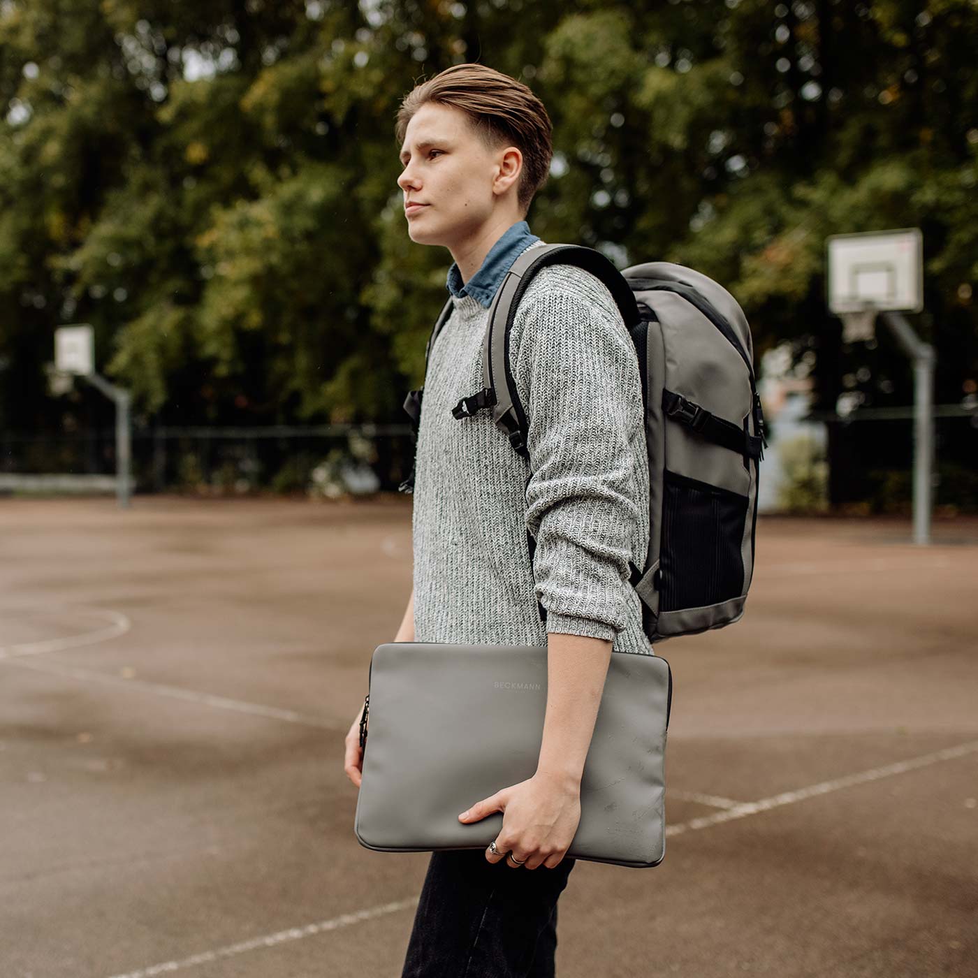 Sleeve large Street, Grey - Image 2
